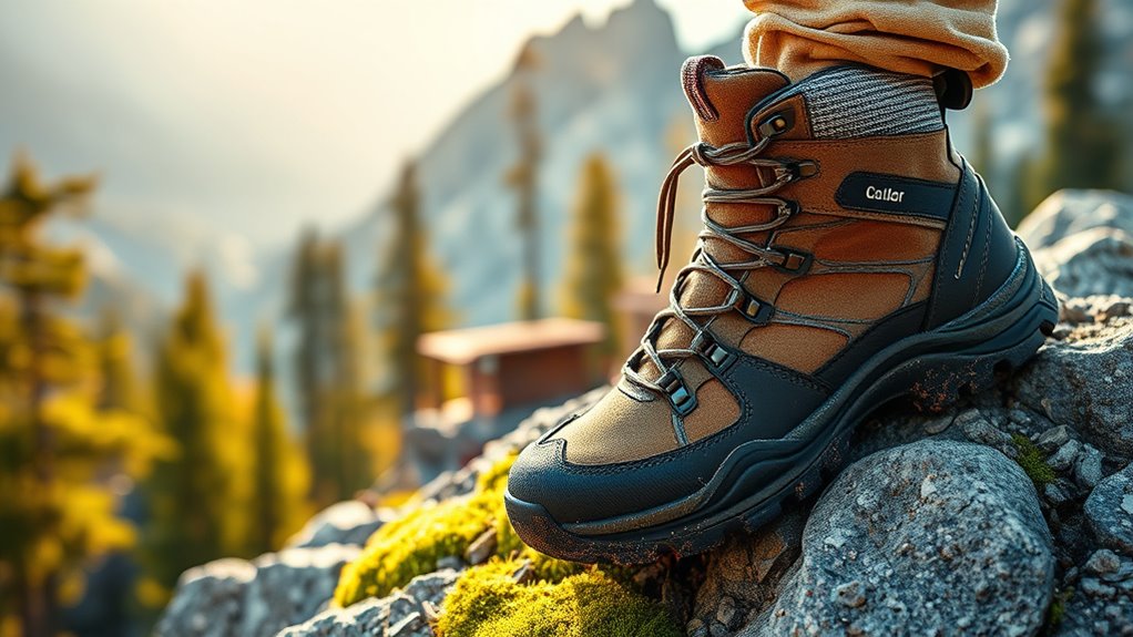 adventure ready hiking boots