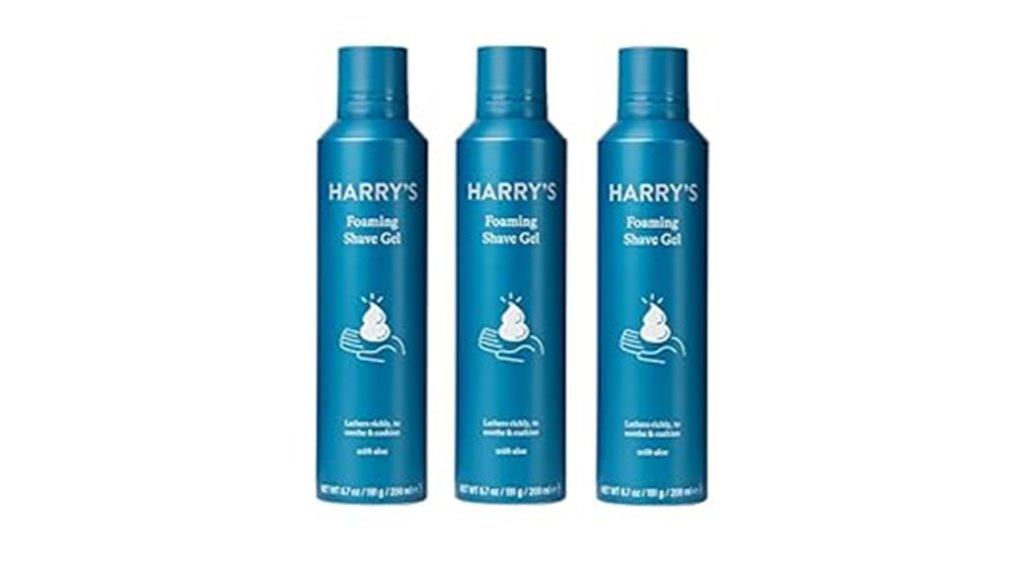 aloe enriched shave gel