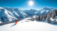 alpine skiing adventure awaits