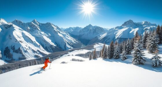 alpine skiing adventure awaits