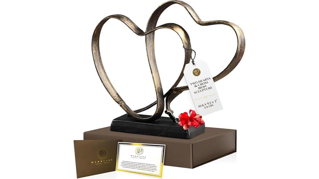 anniversary couples gift sculpture