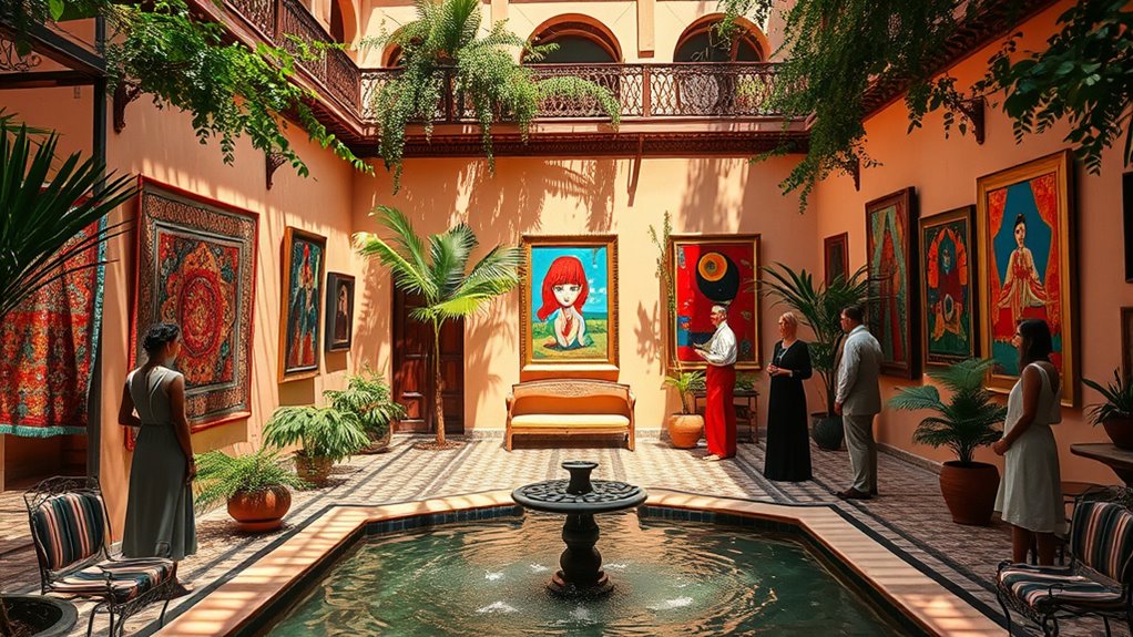 artistic exploration in museums