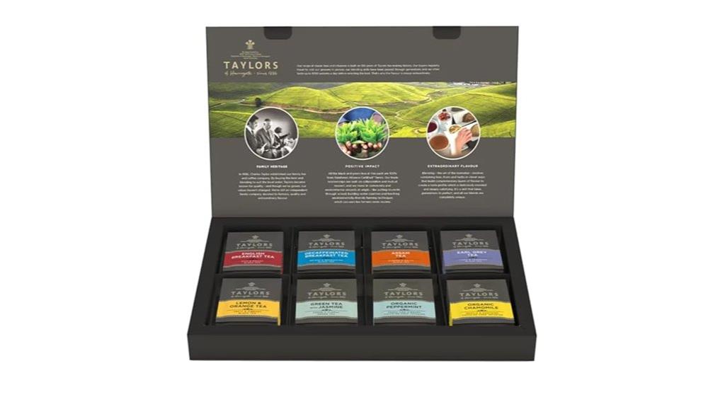 assorted specialty tea box