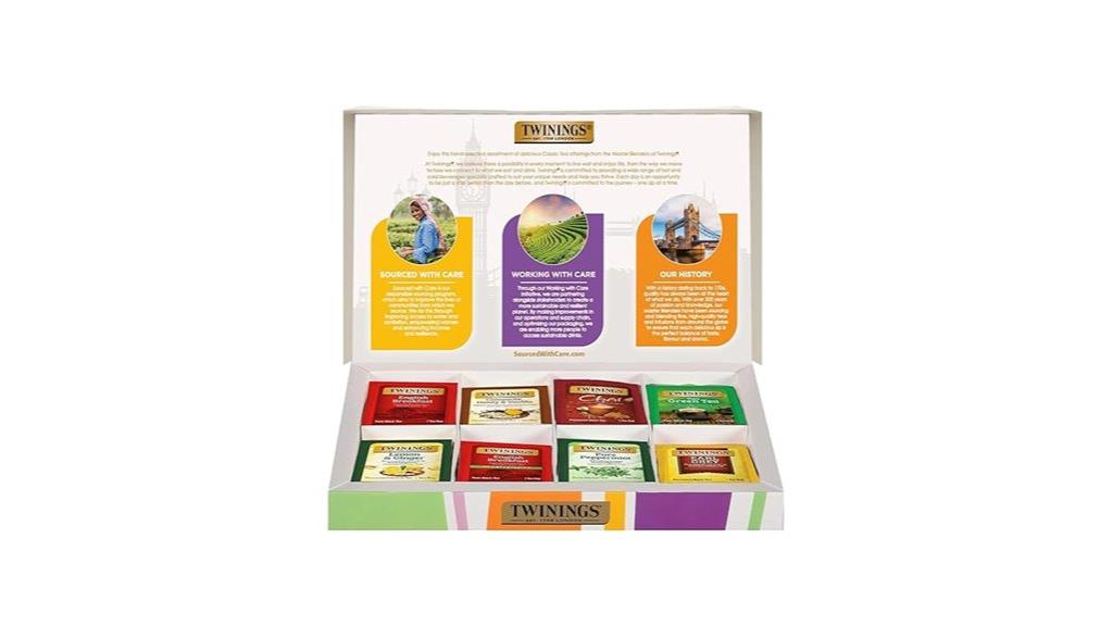 assorted tea bag sampler