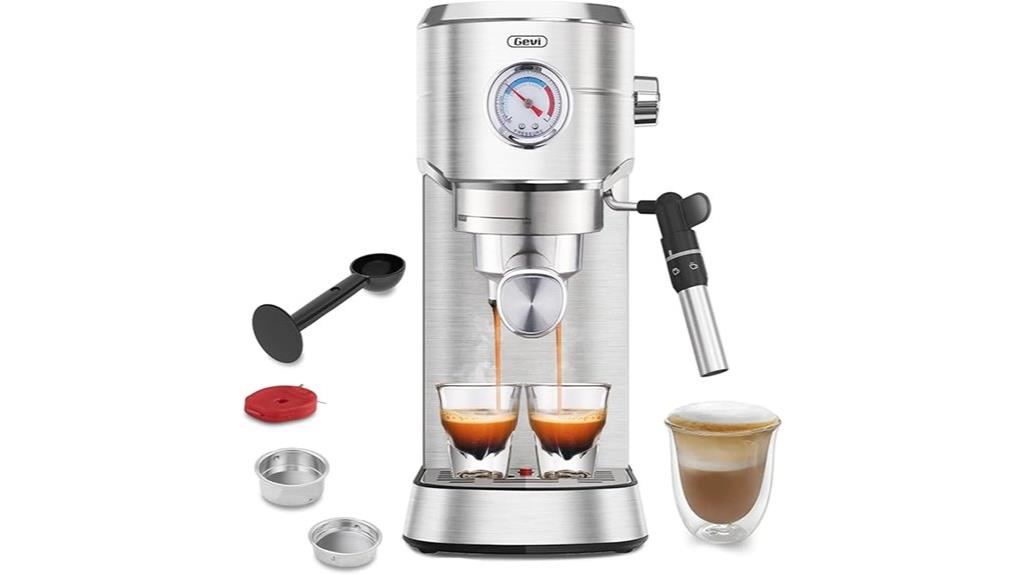 automatic milk frothing espresso