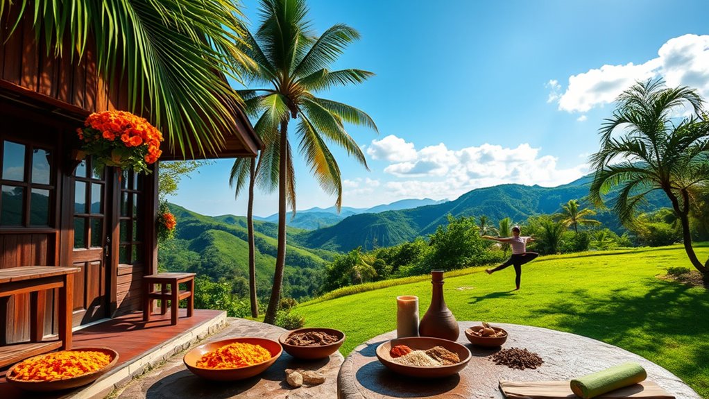 ayurvedic retreat options available