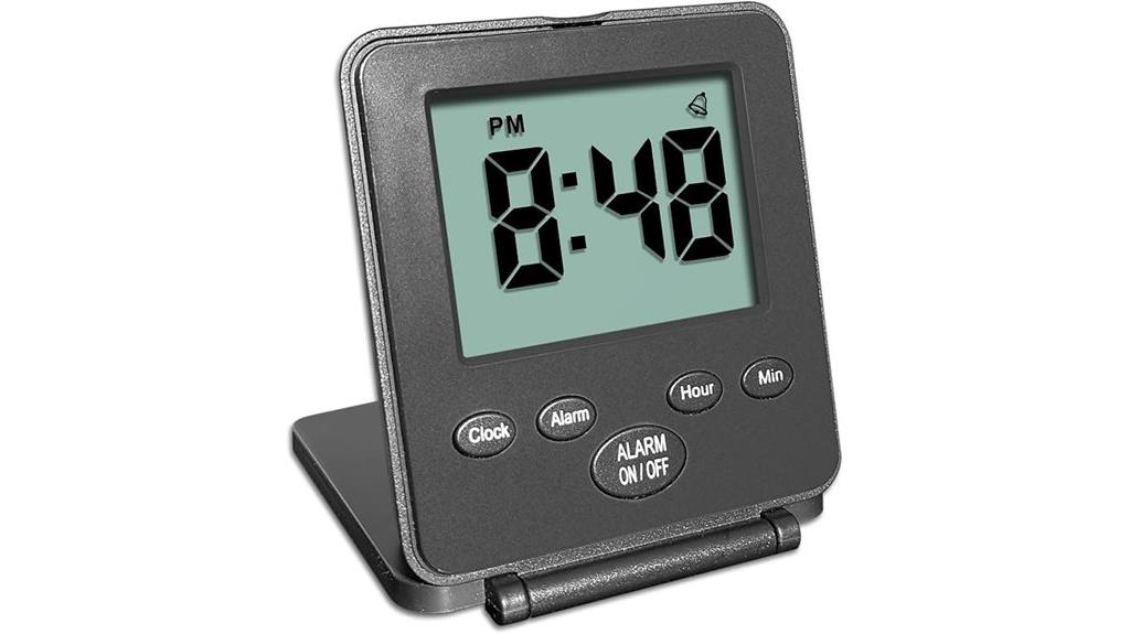 basic digital travel clock