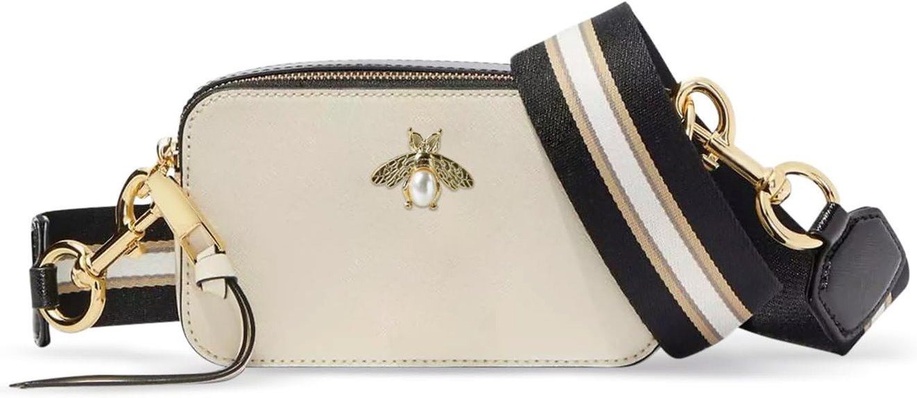 bee crossbody camera bag