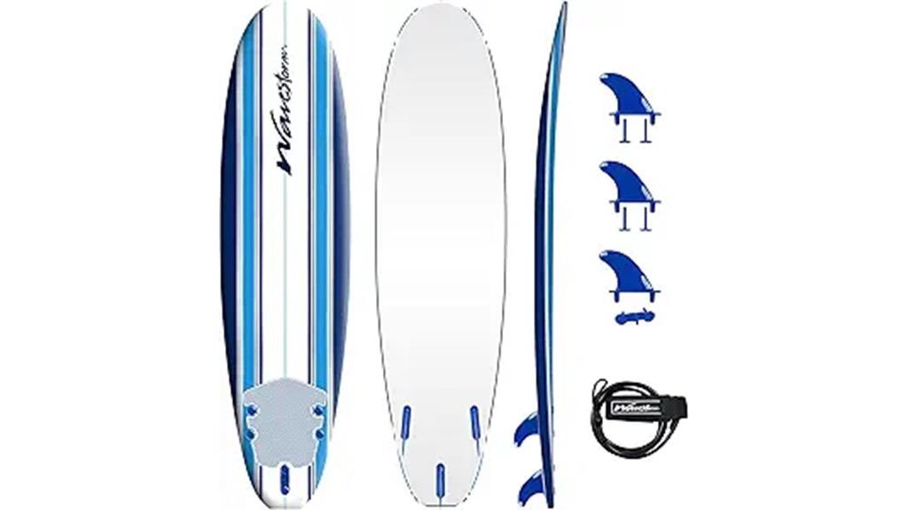 beginner friendly foam surfboard
