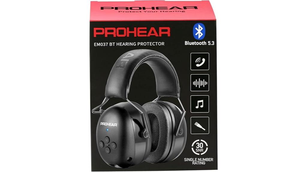 bluetooth hearing protection headphones