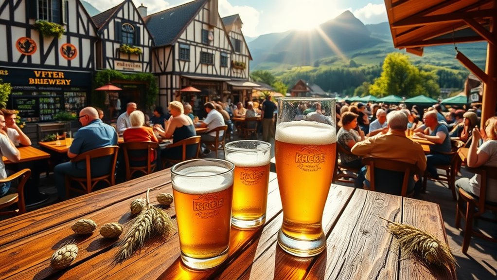 brewery tour key spots