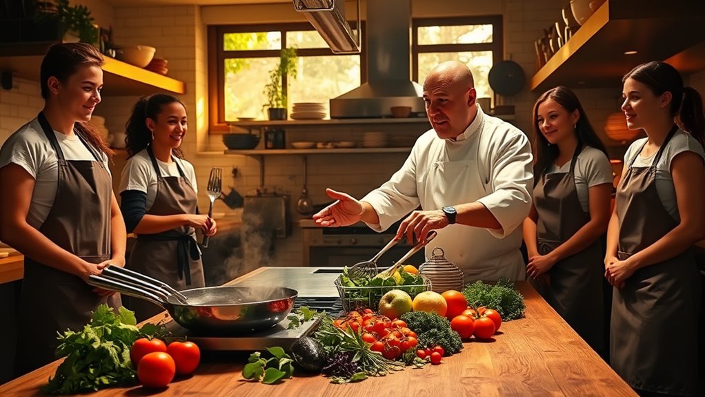 celebrity chefs cooking classes