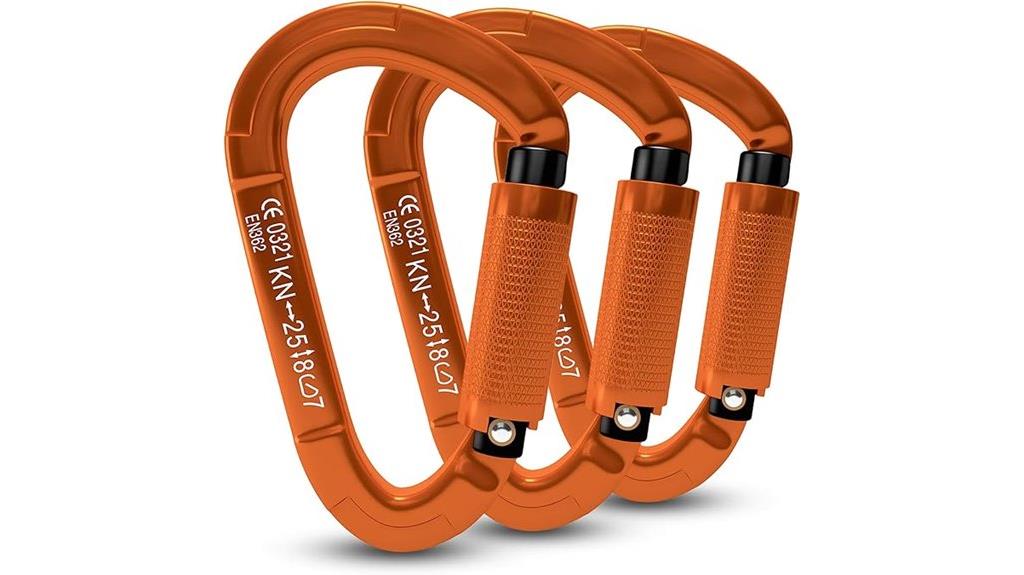 certified climbing carabiner clips