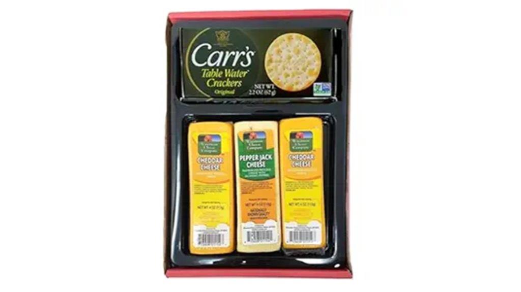cheese and cracker gift