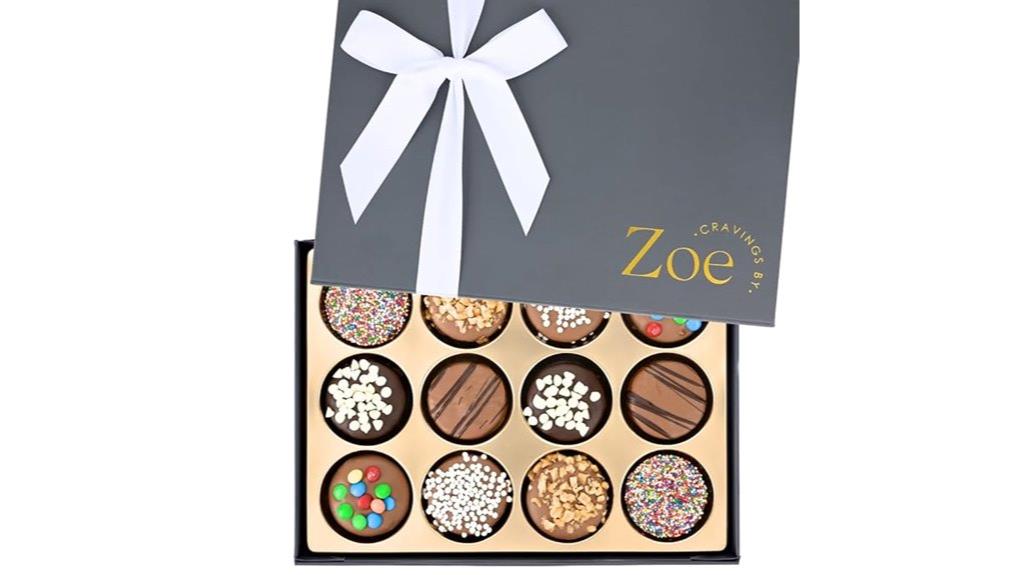 chocolate cookie gift basket
