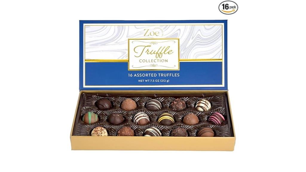 chocolate truffle gift box
