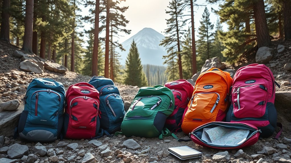 choosing day hike backpacks