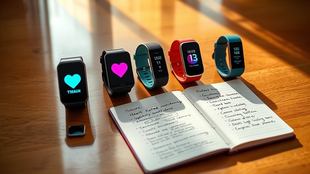 choosing heart rate trackers