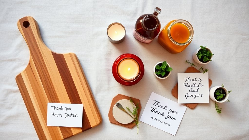 choosing thoughtful host gifts