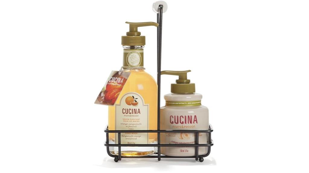 citrus scented hand care set