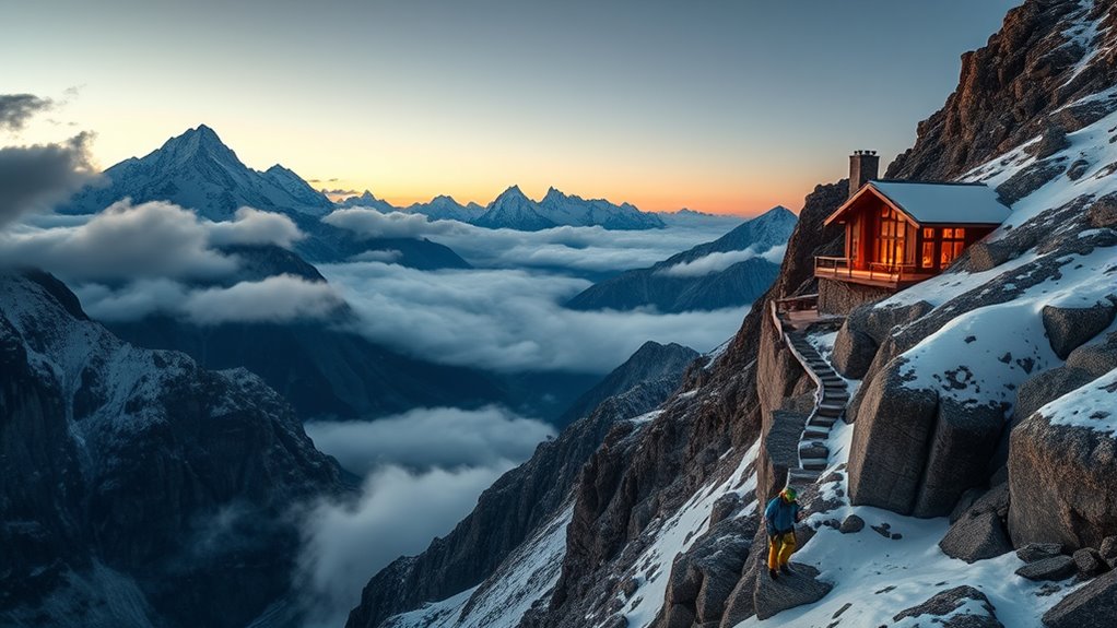 climbing safety during weather
