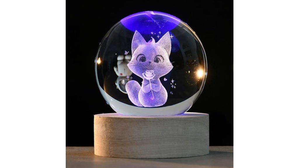 colorful 3d cat gift