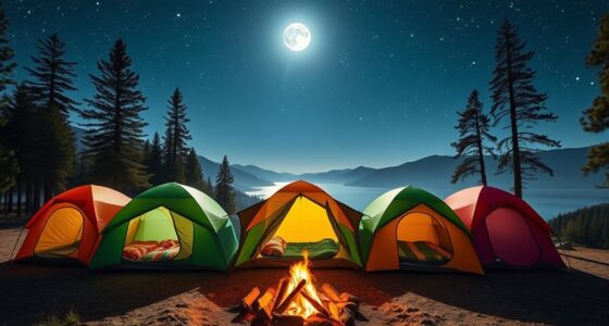 comfortable camping tent options