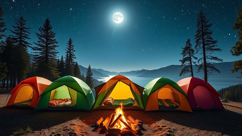 comfortable camping tent options
