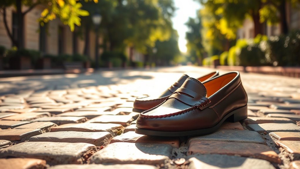 comfortable luxury footwear selection