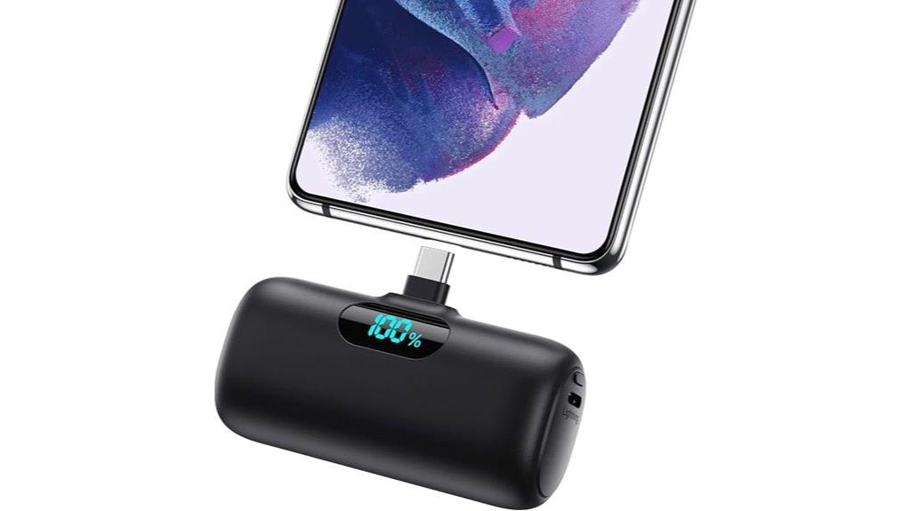 compact 5000mah power bank