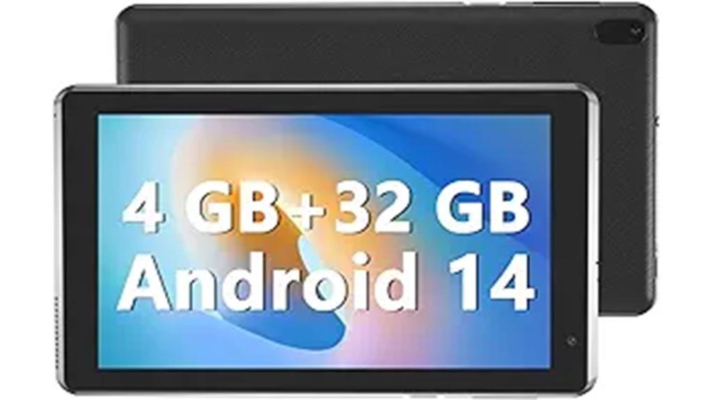 compact android tablet specs