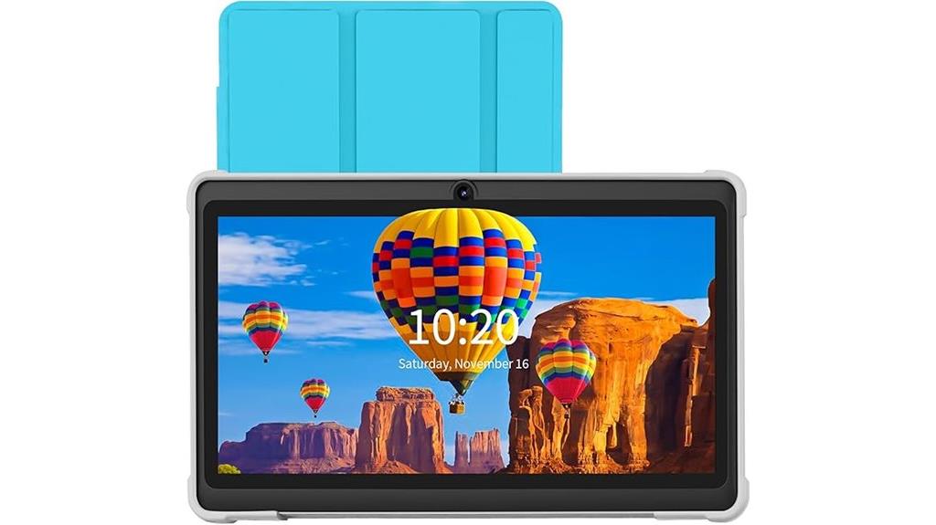 compact android tablet storage