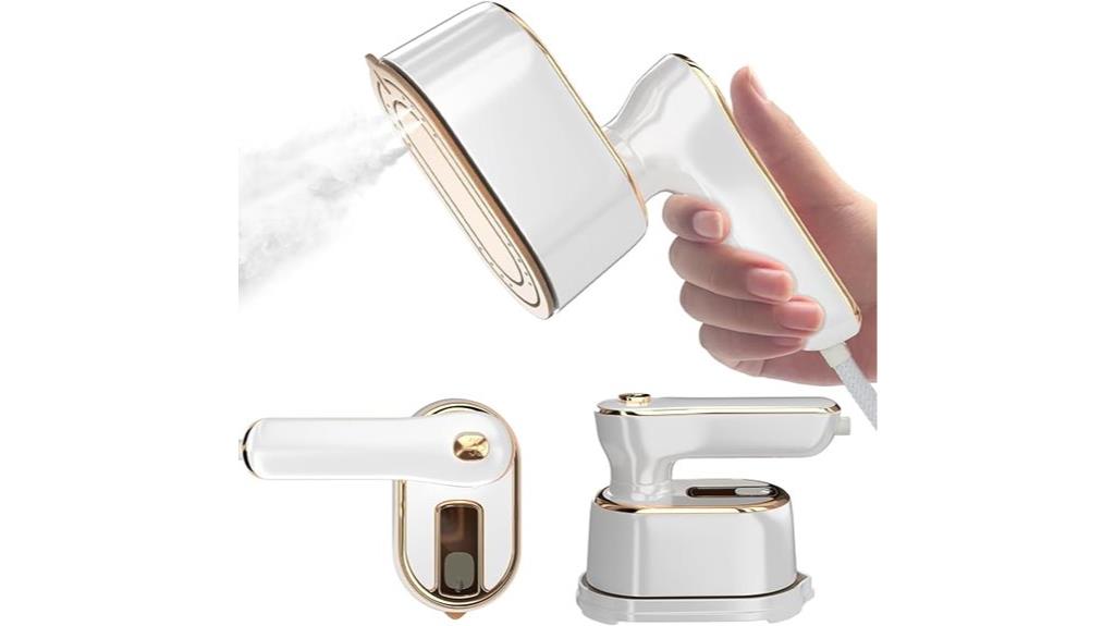 compact garment steaming device