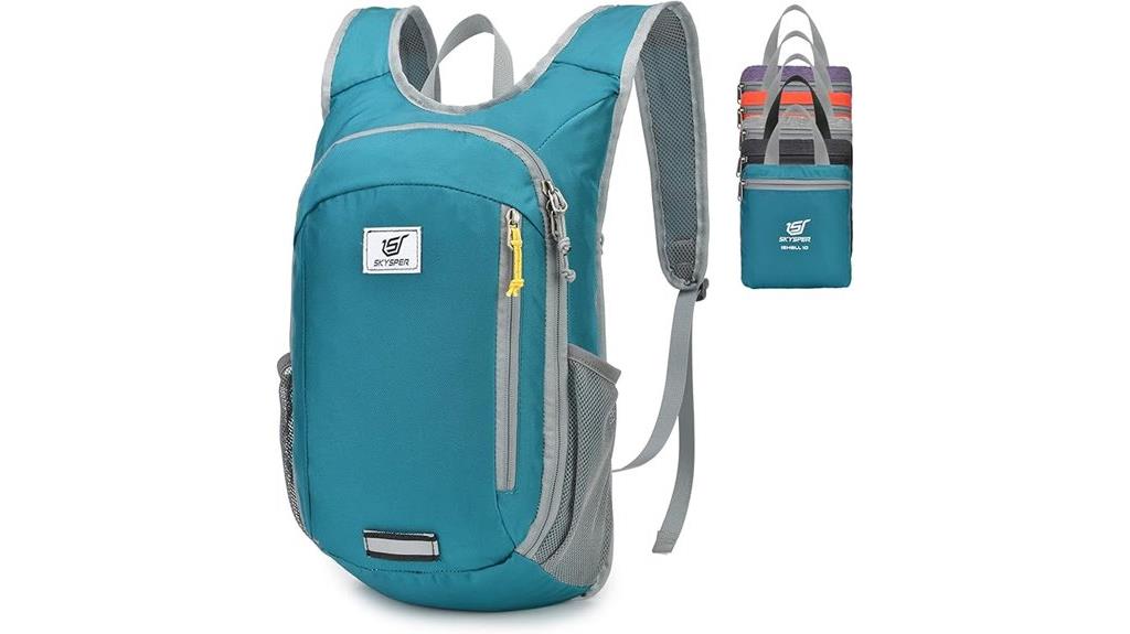 compact hiking daypack 10l