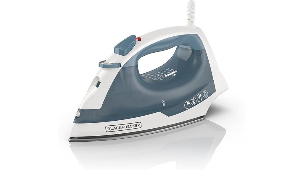 compact steam iron appliance