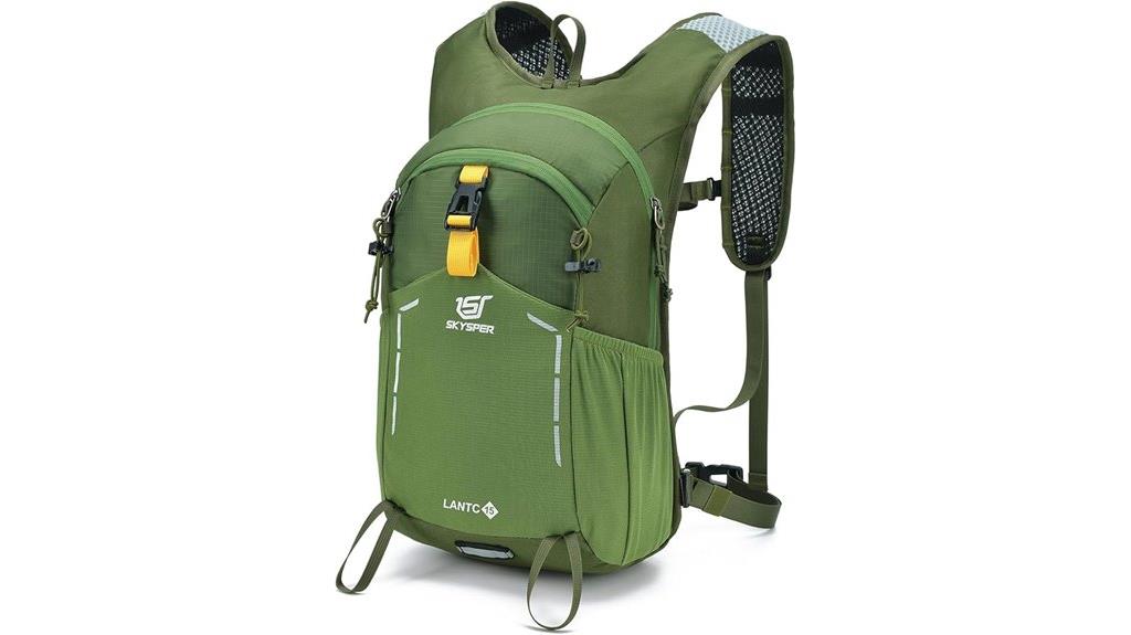 compact travel daypack design