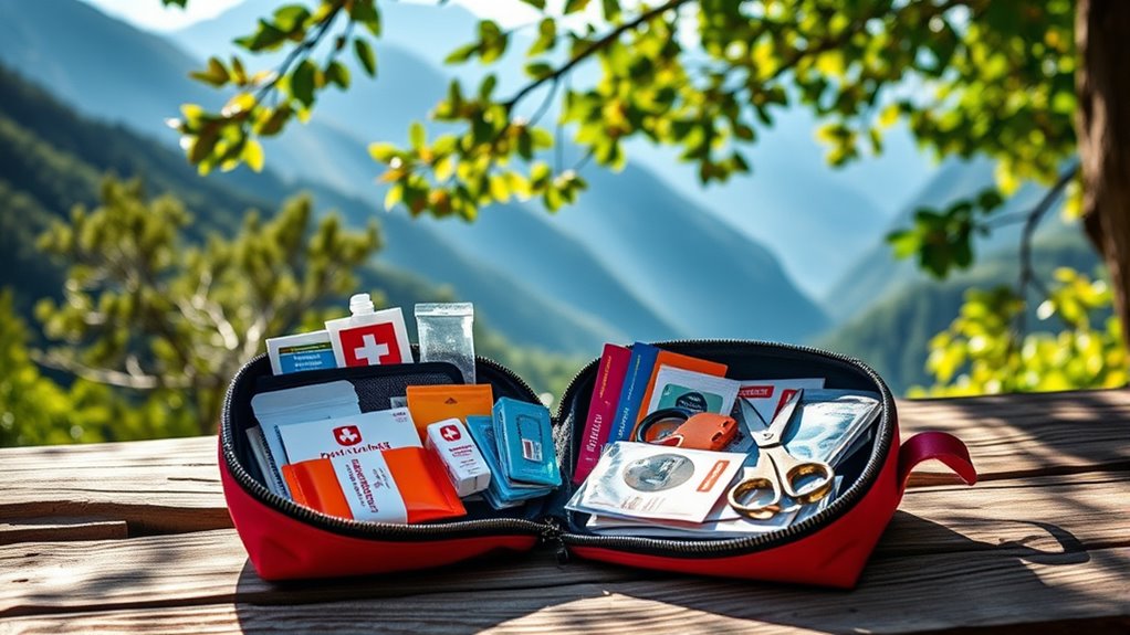 compact travel first aid considerations