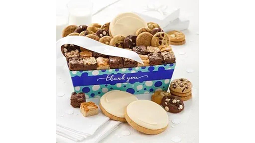 cookie and brownie combo
