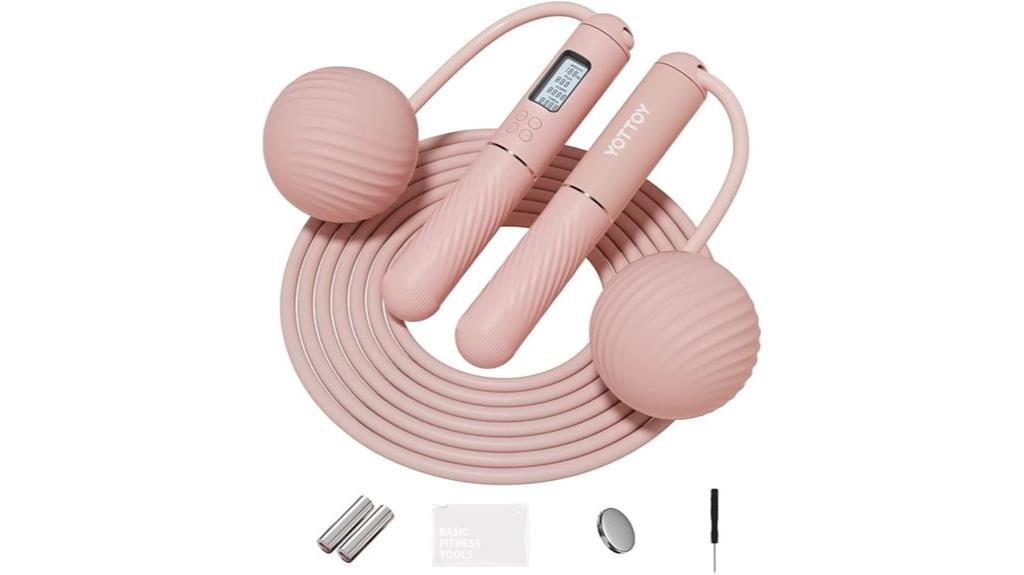 cordless weighted jump rope