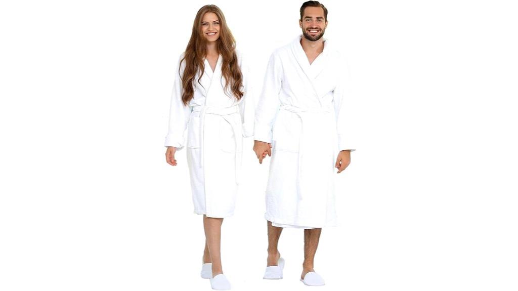 cotton terry bath robe