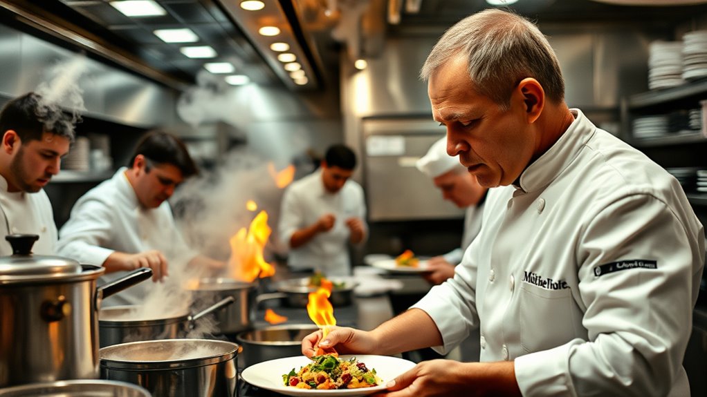 culinary excellence under pressure