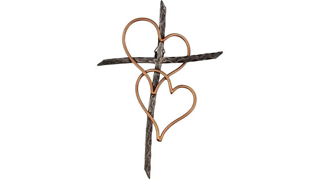 decorative metal wall cross