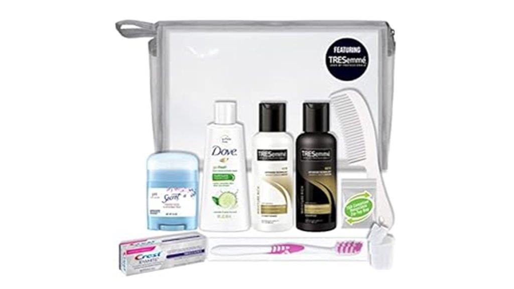 deluxe travel convenience kit