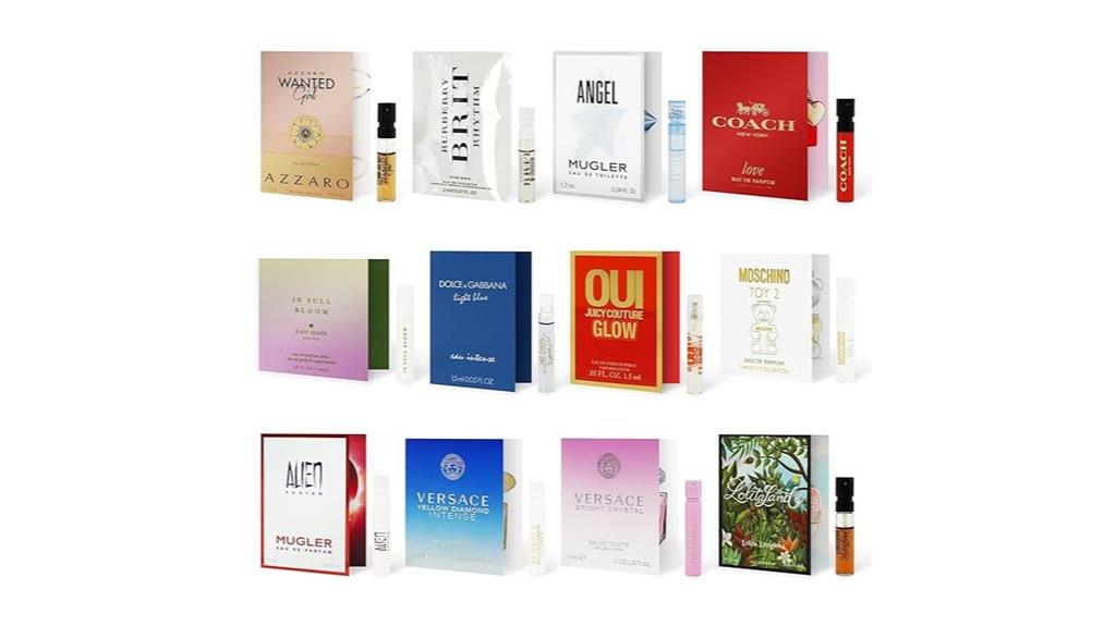 designer fragrance sampler set