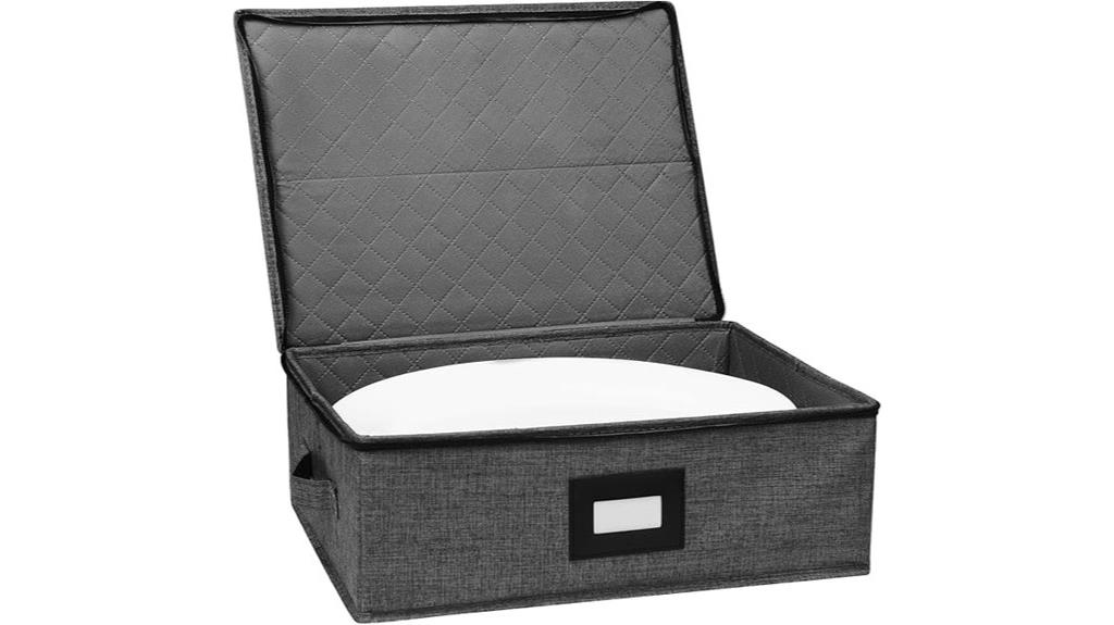dinnerware transport storage solution