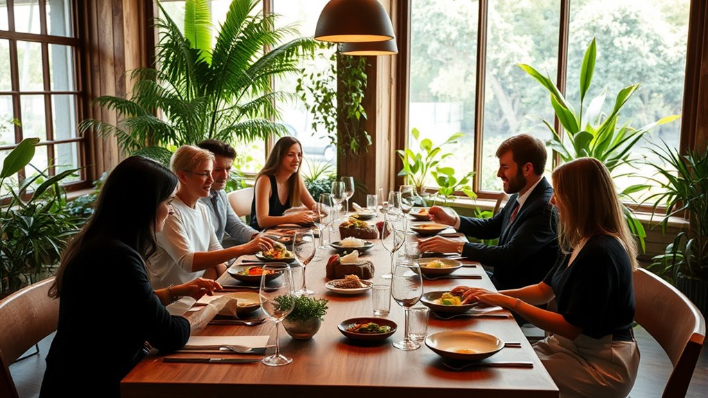 distinctive ambiance and environment