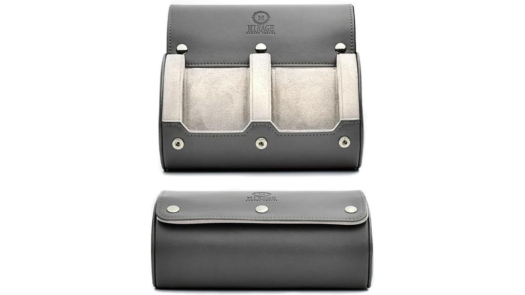 double watch travel case