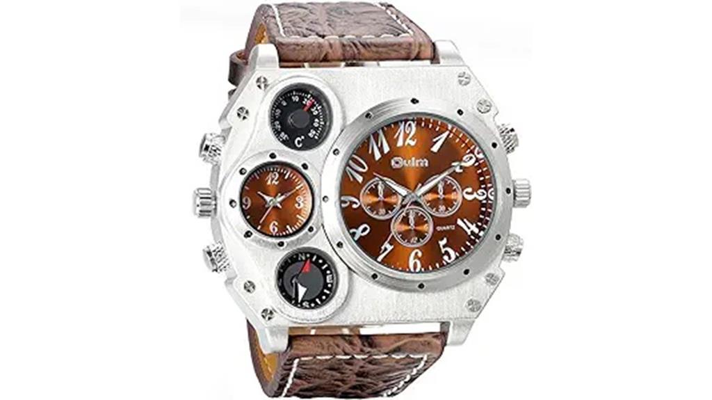 dual time zone watch