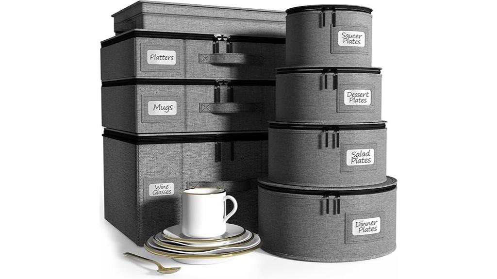 durable storage container set