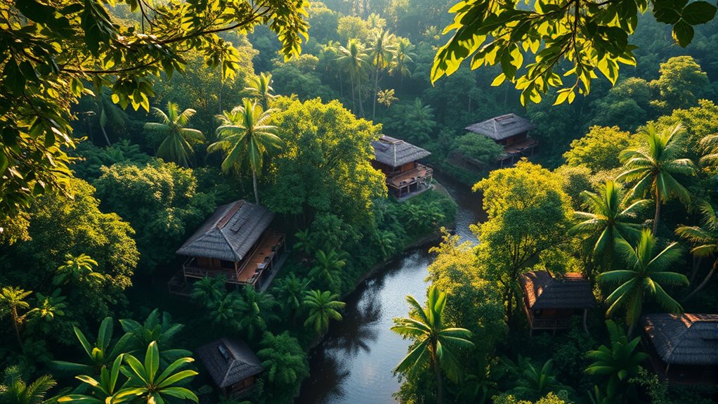 eco friendly rainforest accommodations